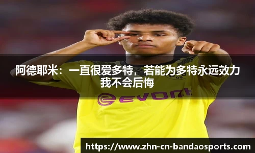 阿德耶米：一直很爱多特，若能为多特永远效力我不会后悔